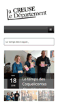 Mobile Screenshot of creuse.fr